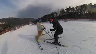 Mr An's SKI Trip in Korea