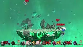 Smash Ultimate - 1v7 Challenge Sephiroth vs 7 Level 9 CPU Dark Samus's