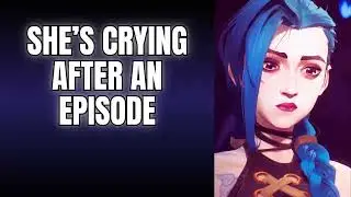 She's crying after an episode - Jinx x Listener Arcane ASMR || SPS