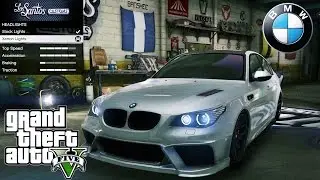 BMW M5 E60 GTA V car mod tuning !!
