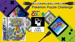 Pokemon Puzzle Challenge (GBC, 2000) - quality 2-player w/surpise Easter Egg - ENABLE THE LINK CABLE