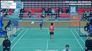 단식 GS U17 16강 | (JPN) Yuzuno WATANABE vs (TPE) Shu-Yu WEN[2024 밀양 원천요넥스 코리아주니어오픈배드민턴선수권대회]