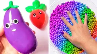 Satisfying 3 Hours MEGA Crunchy Slime ASMR Videos 2024 😍 Slime Satisfactorio | Oddly Satisfying 2024