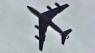 USAF KC-135R in the pattern at KGTF *62-3562* KSKA - KSKA