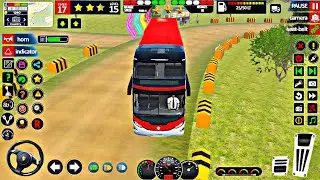 Offroad Bus Games 3D Coach Bus - Android Bus Gameplay Video | Part 2