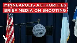 LIVE | Authorities Hold Newser After Minneapolis Shooting During Federal Immigration Op | VERTEX
