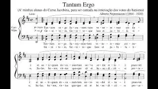 Alberto Nepomuceno - Tantum Ergo Sacramentum (BASS GUIDE)