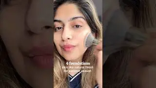 Everyday foundation with natural finish | affordable foundation for indian skin | drugstore finds