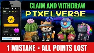 Pixelverse Airdrop - Pixel Tap Claim and withdraw || Pixel verse Confirmed crypto airdrop 2024 Hindi