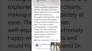 Patient dental review #dwarkadentist #dwarkasector12 #bookyourappointment