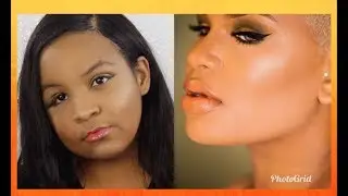 I TRIED FOLLOWING A ALISSA ASHLEY MAKEUP TUTORIAL!