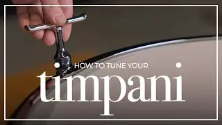 How to tune your timpani?