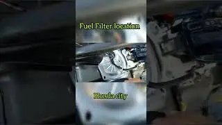 HONDA CITY Fuel Filter location