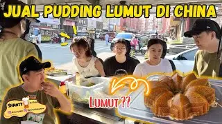 PERTAMA KALI JUAL PUDDING LUMUT DI CHINA, PADA BINGUNG DAN PENASARAN, TERNYATA ENAK DAN LUDES! 🤣