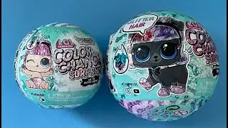 L.O.L Surprise! Glitter  Color Change Pet & L.O.L Surprise! Glitter Hair Lil Sisters