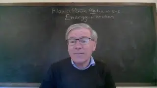 Flow in porous media in the energy transition