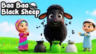 Baa Baa Black Sheep| Islamic Kids Song | Muslim Nursery Rhymes on Sharing & Caring