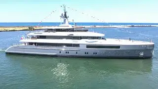 CODECASA 58- Hull C127- M.Y. KATHRYN - Launch Ceremony