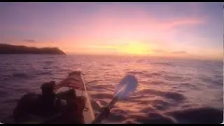 Sea kayaking a tropical paradise