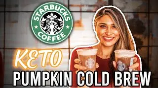 DIY KETO STARBUCKS PUMPKIN CREAM COLD BREW! $5 vs $.95