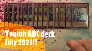 Колода Yugioh ABC Июль 2021!!