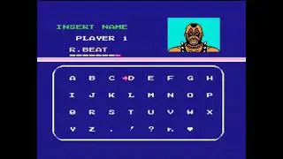 Enter Name Screen theme - Tecmo World Wrestling (NES)