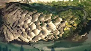 Drone Captures Beauty Of A Dried-Up Lake | MESMERISING DRONE FOOTAGE
