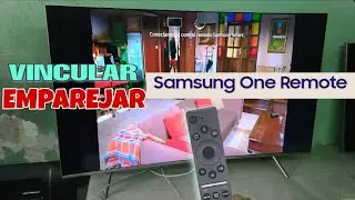 como emparejar el mando one remote control con tv Samsung