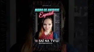 Sa&iacute; na Tv Prev&ecirc;! #shorts Especial do Mario de Andrade