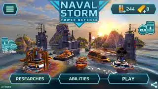 NAVAL STORM - Tower Defense android gameplay