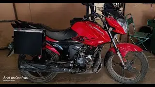 Hero Glamour Bike Side Box Fitting  || Metal Box || Side box for Hero Glamour  BS6 bike - Steel Box