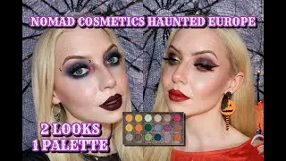 NOMAD COSMETICS HAUNTED EUROPE | 2 LOOKS 1 PALETTE