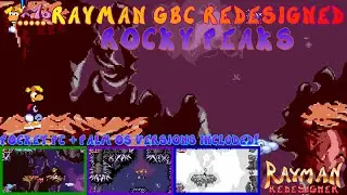 Rayman GBC ReDesigned - Rocky Peaks (Rayman ReDesigner)