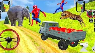 Heavy Cargo Truck Simulator Indian Mountain  - Truck Driving Game - Android Gameplay#2