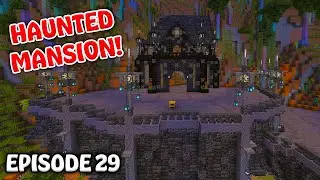 I Built a Haunted Mansion in Minecraft and THIS Happened