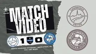 29-07-2025 - L1ON Men's League2 Semi Final #1– Cambridge United v Burlington SC 