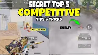 🔥Top 5 New Tips & Tricks For New Competitive Players(BGIS 2023) | Secret Pro Tips For BGMI/PUBG