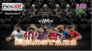 Jugando al PES 2010 Solostars Team, Mega Patch PS2 [PlayStation 2| © 2010 🤗🎊🎉⚽🎮 (Gameplay)