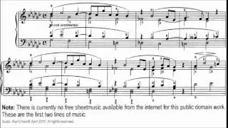RCM Piano 2015 Grade 7 Study No.8 Gurlitt Lament Op.203 No.8 Sheet Music
