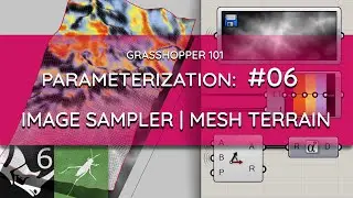 Grasshopper 101: Parameterization | #06 Mesh Terrain with slope analysis | Heightmap EXERCISE