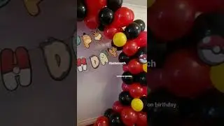 #balloon #balloonarch #pokemon #pokemonbirthday #pikachu #birthday