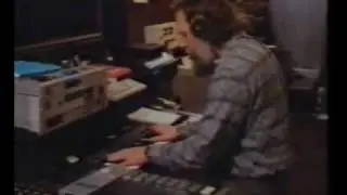 Ian Anderson in studio 1986