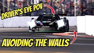 Why I Love Sim Racing - Racing at LONG BEACH with TRIPLE MONITOR POV!
