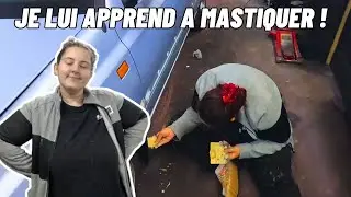 J'APPREND A MASTIQUER A MA PETITE SOEUR ! LES CARROSSIER N'ON QU'A BIEN SE TENIR...