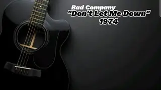 Bad Company...