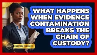 What Happens When Evidence Contamination Breaks The Chain Of Custody? - Courtroom Chronicles