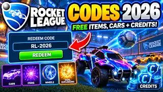 Rocket League Codes 2026 ✅ Get Free Items, Cars + Credits! ALL NEW Redeem Codes for Rocket League