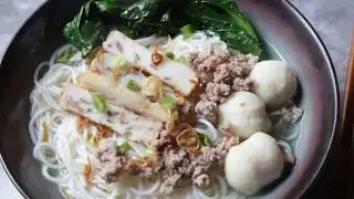 Easy Fish Ball Noodle Soup