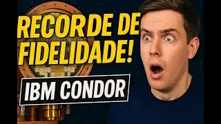 IBM &ldquo;CONDOR&rdquo; DE 1.121 QUBITS QUEBROU RECORDE DE FIDELIDADE &mdash; E A USP EST&Aacute; ENVOLVIDA! chip quantico