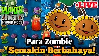 PARA ZOMBIE SEMAKIN BAR-BAR! Plants vs. Zombies GAMEPLAY #18